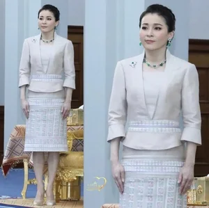 The Radiant Elegance of Queen Suthida of Thailand: A Celebration of Royal Beauty and Style at Age 46 - image 2