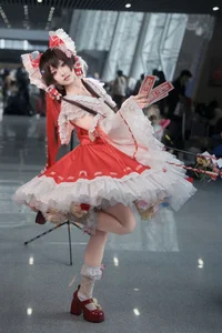 Stunning Hana Cosplay as Hualingmeng at Firefly Animation Carnival: Exquisite Floral Fantasy Fashion and Elegant Hanfu-Inspired Design for Anime Lovers - image 24