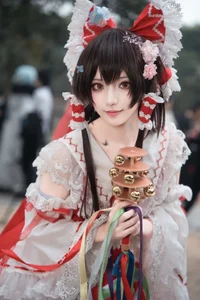 Stunning Hana Cosplay as Hualingmeng at Firefly Animation Carnival: Exquisite Floral Fantasy Fashion and Elegant Hanfu-Inspired Design for Anime Lovers - image 19
