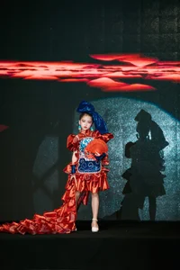 Cultural Fusion: Child Models Showcase High Fashion to the Rhythms of Traditional Folk Music - image 2