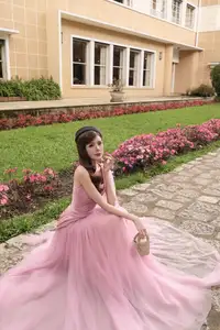 Lilly Luta 'Living Doll' Transforms into a Sweet Pink Princess in a Fairytale Garden - image 4