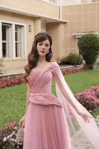 Lilly Luta 'Living Doll' Transforms into a Sweet Pink Princess in a Fairytale Garden - image 0