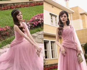 Lilly Luta 'Living Doll' Transforms into a Sweet Pink Princess in a Fairytale Garden - image 1