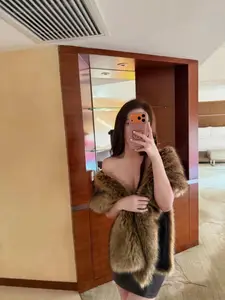 Captivating Allure: Mysterious Beauty in Luxurious Fur, A Sensual Portrait - image 7