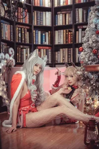 Ci Qing Poi and Dong Ma Lu Sha - Reindeer and Wolf Cosplay Collection (41P) - image 16