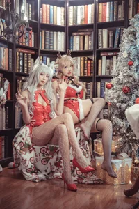 Ci Qing Poi and Dong Ma Lu Sha - Reindeer and Wolf Cosplay Collection (41P) - image 7
