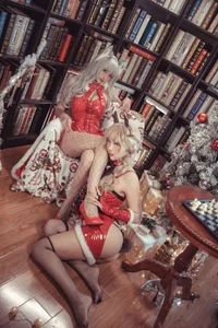 Ci Qing Poi and Dong Ma Lu Sha - Reindeer and Wolf Cosplay Collection (41P) - image 4