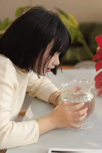 VGU No.160: Discover the Pure Beauty of a Short-Haired Girl in a Captivating Portrait - image 6