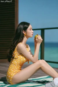 Jeong Hee Redefines Summer Elegance in Latest Monokini Shoot - image 5