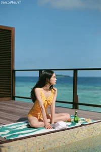Jeong Hee Redefines Summer Elegance in Latest Monokini Shoot - image 17