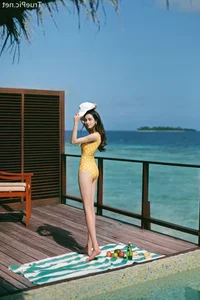 Jeong Hee Redefines Summer Elegance in Latest Monokini Shoot - image 24