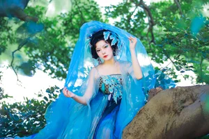 Stunning Portrait Photography: Mao Zi Zi in YiTuYu Art Language Vol.8261 - Aesthetic Fashion and Artistic Style Inspiration - image 14