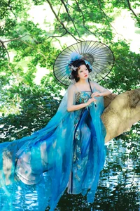 Stunning Portrait Photography: Mao Zi Zi in YiTuYu Art Language Vol.8261 - Aesthetic Fashion and Artistic Style Inspiration - image 2