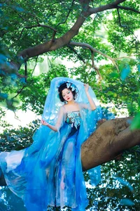Stunning Portrait Photography: Mao Zi Zi in YiTuYu Art Language Vol.8261 - Aesthetic Fashion and Artistic Style Inspiration - image 6