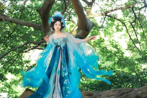 Stunning Portrait Photography: Mao Zi Zi in YiTuYu Art Language Vol.8261 - Aesthetic Fashion and Artistic Style Inspiration - image 3