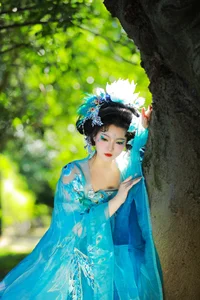 Stunning Portrait Photography: Mao Zi Zi in YiTuYu Art Language Vol.8261 - Aesthetic Fashion and Artistic Style Inspiration - image 8