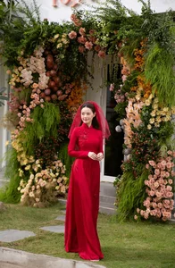 Midu’s Stunning Floral-Inspired Wedding Photos: A Masterclass in Romantic Bridal Elegance and Celebrity Style - image 7