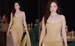 Ngoc Trinh's Bold Fashion Comeback: Analyzing the Latest Red Carpet Appearance and Style Evolution - image 3