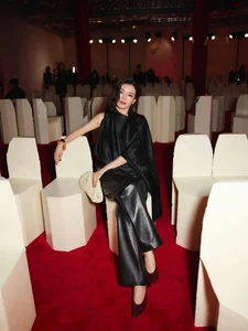 Shu Qi Defines Timeless Elegance at Milan Fashion Week: A Masterclass in Ageless Beauty and Sophisticated High-Fashion Style - image 3