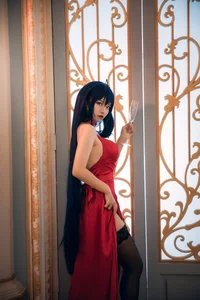 Stunning Taihou Cosplay by Yi Miao Jun: Exclusive Azur Lane Racing Queen Collection (56P) - High-Quality Anime Photography - image 36