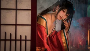 Stunning Taihou Cosplay by Yi Miao Jun: Exclusive Azur Lane Racing Queen Collection (56P) - High-Quality Anime Photography - image 32
