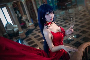 Stunning Taihou Cosplay by Yi Miao Jun: Exclusive Azur Lane Racing Queen Collection (56P) - High-Quality Anime Photography - image 26