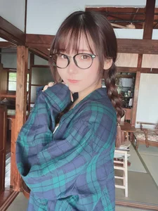 Elegance in Blue: Coser Yukata Style - Fantia Part01 - image 21