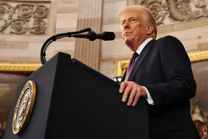 A Panoramic View of President Trump’s Historic Inauguration Ceremony - image 11