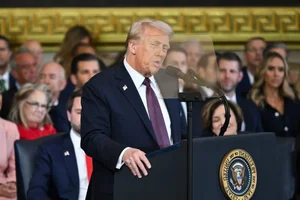 A Panoramic View of President Trump’s Historic Inauguration Ceremony - image 7