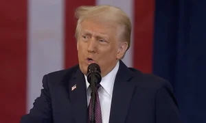 A Panoramic View of President Trump’s Historic Inauguration Ceremony - image 10