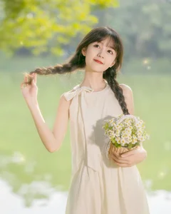 Spring Muse Mei Mei Xiao Yu in YiTuYu Art Language Vol.8896 - image 13
