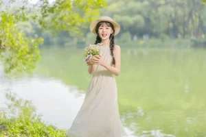 Spring Muse Mei Mei Xiao Yu in YiTuYu Art Language Vol.8896 - image 8