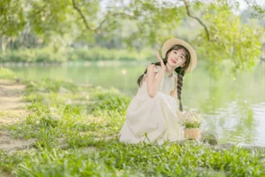 Spring Muse Mei Mei Xiao Yu in YiTuYu Art Language Vol.8896 - image 12