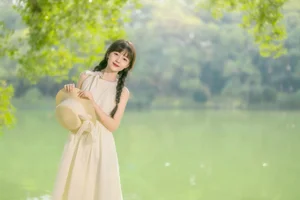 Spring Muse Mei Mei Xiao Yu in YiTuYu Art Language Vol.8896 - image 14