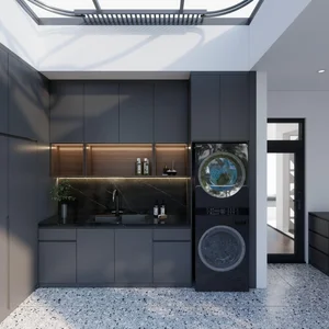 Luxury 4-Story Townhouse in Viet Tri Featuring Walnut Wood and Marble Accents - image 4