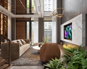 Breathtaking 5-Story Modern Townhouse: A Resort-Style Urban Sanctuary with Lush Greenery and High-End Luxury Interiors - image 6