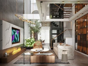 Breathtaking 5-Story Modern Townhouse: A Resort-Style Urban Sanctuary with Lush Greenery and High-End Luxury Interiors - image 5