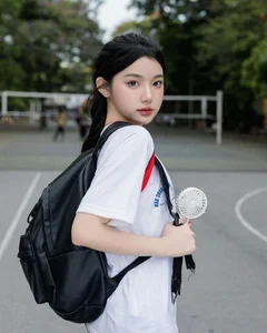Captivating School-Themed Photo Gallery of Popular Social Media Influencer Showcasing Youthful Nostalgia and High-Definition Visuals - image 4