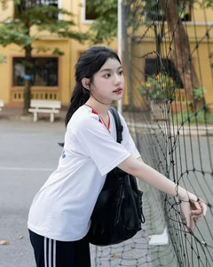 Captivating School-Themed Photo Gallery of Popular Social Media Influencer Showcasing Youthful Nostalgia and High-Definition Visuals - image 6