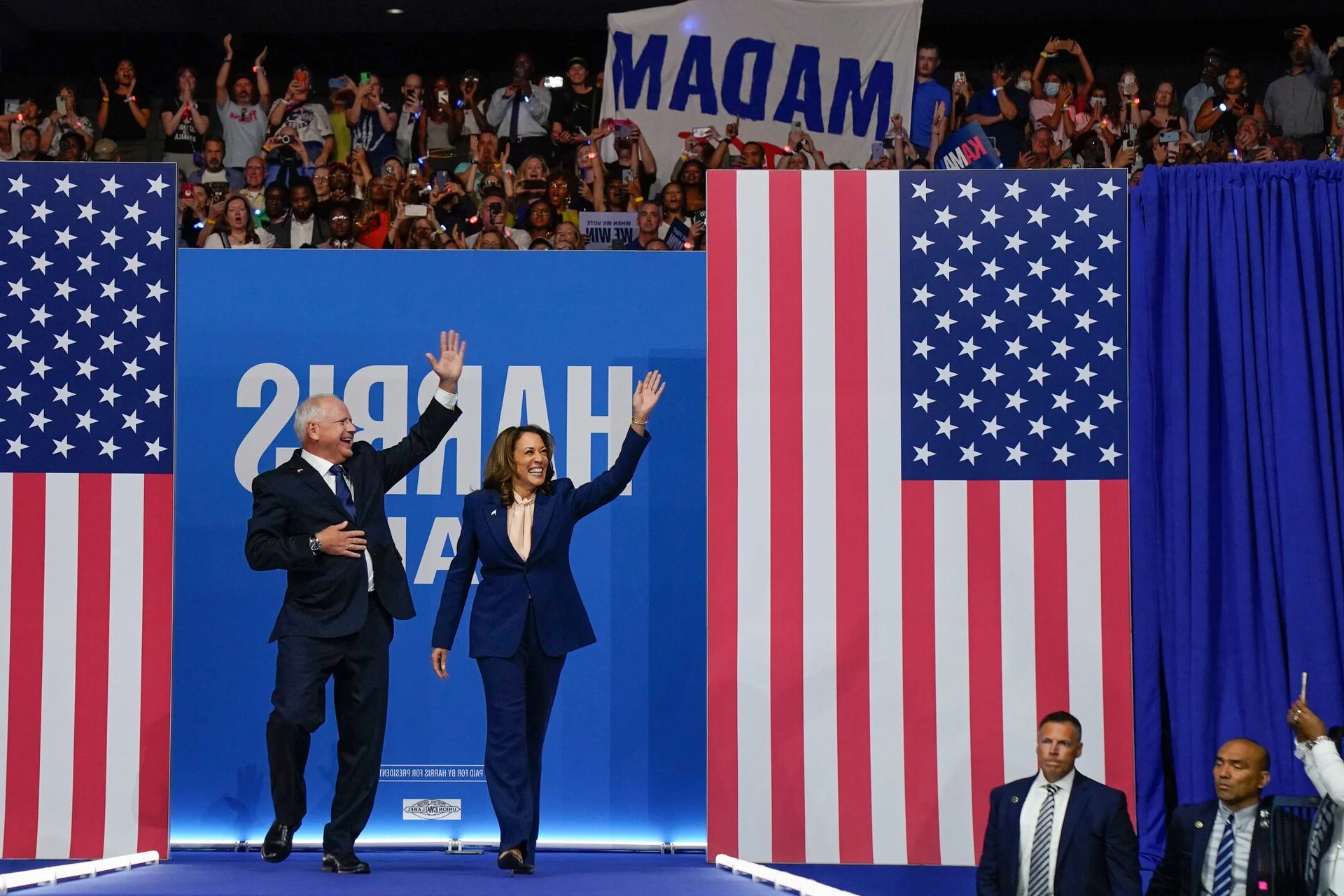 Visual Highlights of the Harris-Walz 2024 Presidential Campaign Journey