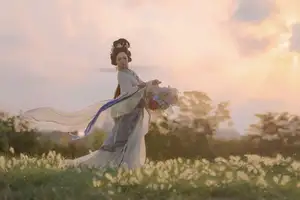 Ethereal Bao Xian - YiTuYu Art Language Vol.8563: Ancient Grace in a Floral Dreamscape - image 9