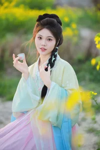 YiTuYu Art Language Vol.10139: Jin Tian Yao Qu Hua Zhuang Ling 14-Page Photography Gallery - image 3