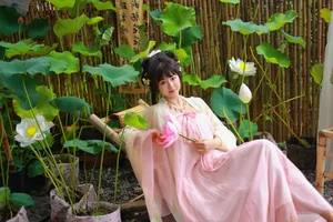 Modern Aesthetic Expressions in YiTuYu Art Language Vol.5156 Starring Bu Ke Ai De He He Miao - image 5