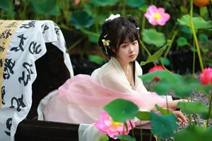 Modern Aesthetic Expressions in YiTuYu Art Language Vol.5156 Starring Bu Ke Ai De He He Miao - image 14
