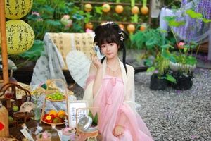 Modern Aesthetic Expressions in YiTuYu Art Language Vol.5156 Starring Bu Ke Ai De He He Miao - image 15