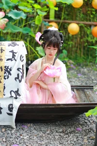 Modern Aesthetic Expressions in YiTuYu Art Language Vol.5156 Starring Bu Ke Ai De He He Miao - image 22