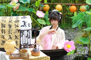 Modern Aesthetic Expressions in YiTuYu Art Language Vol.5156 Starring Bu Ke Ai De He He Miao - image 4