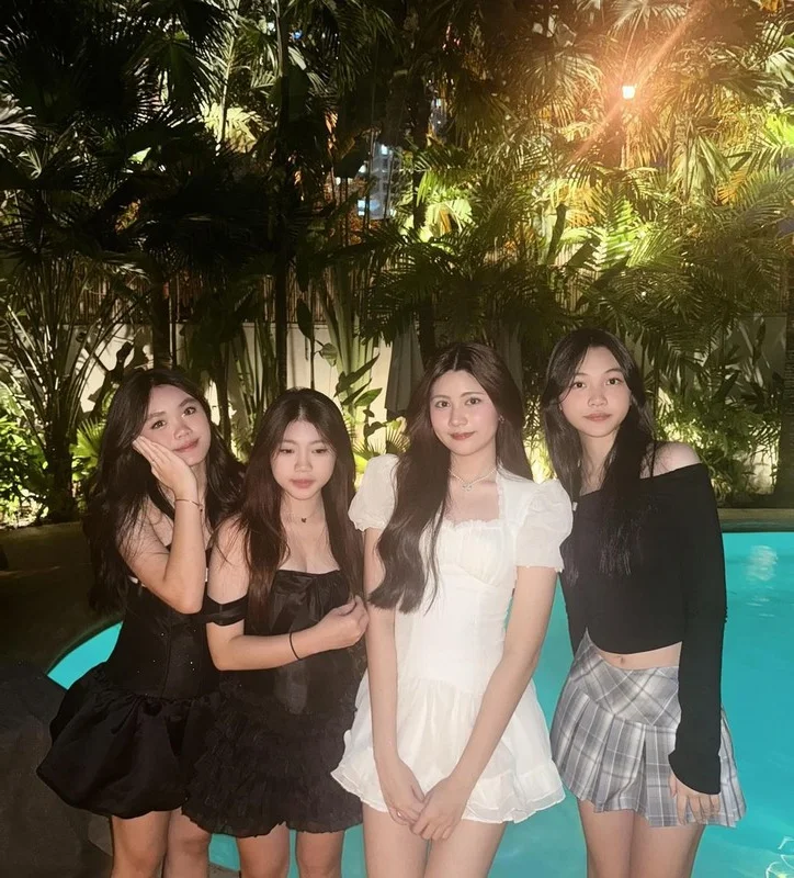 Stunning Poolside Birthday: Hạt Dẻ Celebrates in Style with Radiant Beauty