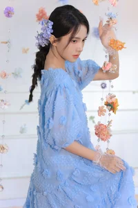 YiTuYu Art Language Vol.7414: Captivating Portraits of Pa Pa Xiao Gong Zhu - image 23