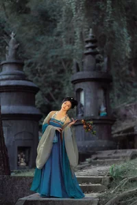 Ethereal Visuals in YiTuYu Art Language Vol.7962 Starring Shen Ci Xing Xing - image 12